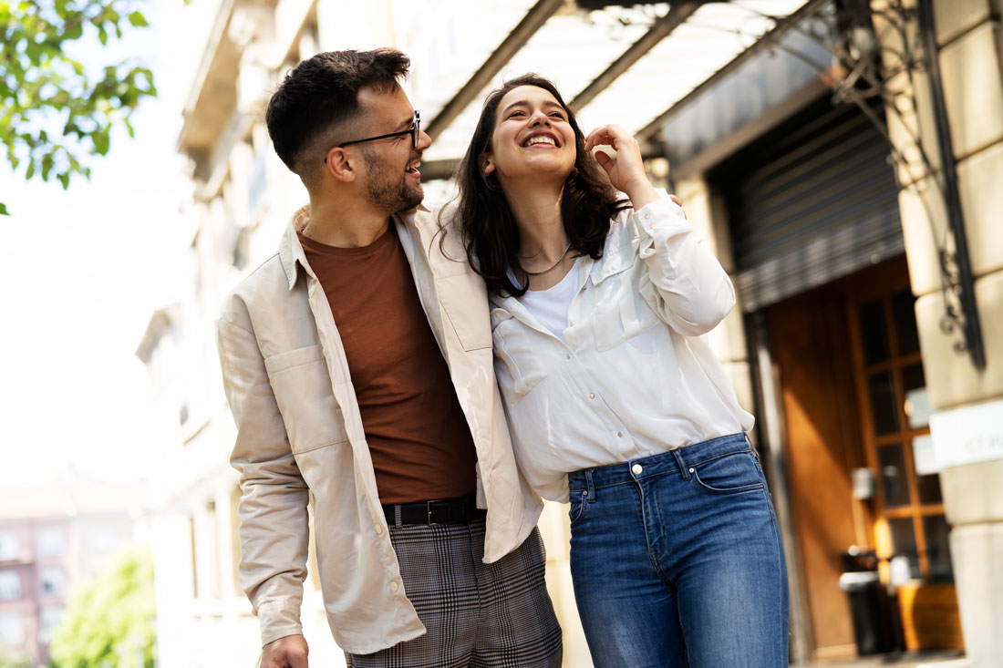 Residents enjoying The Bennett community